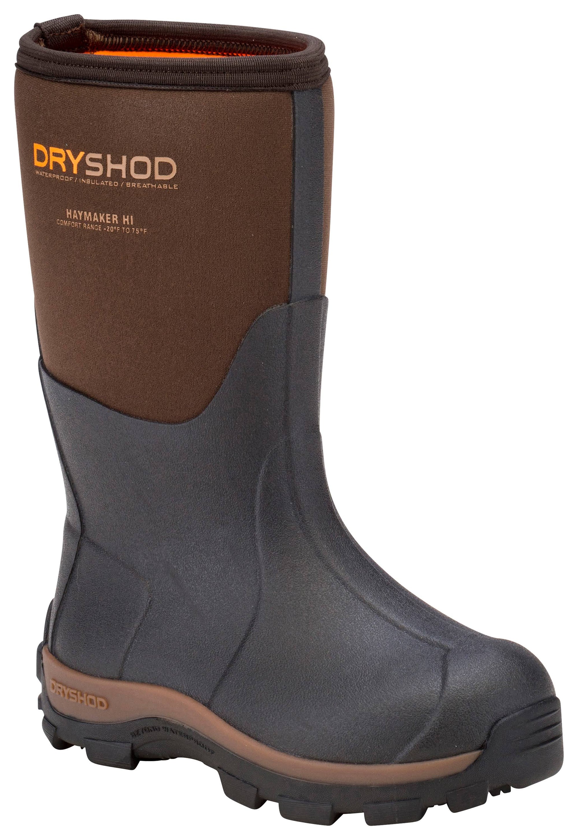 Dryshod Kid's Haymaker Waterproof Solid Boots