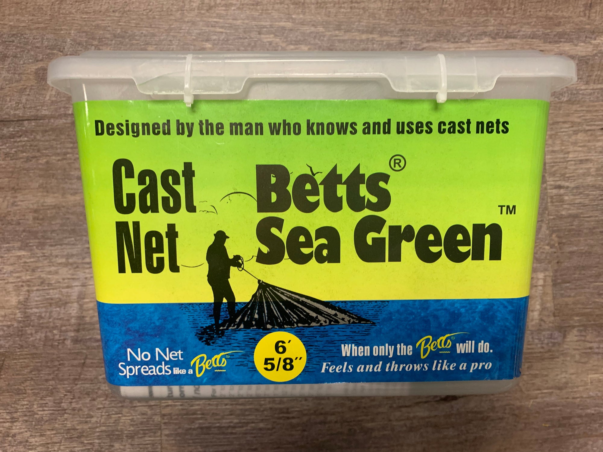 Betts 14-6 Sea Green Mono Cast Net