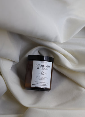 Diamonds & Denim 8oz Soy | Compact
