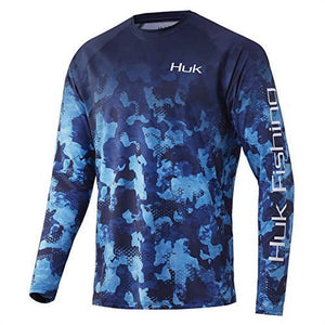 Huk Refraction Fish Fade Vented Performance Men’s Shirt