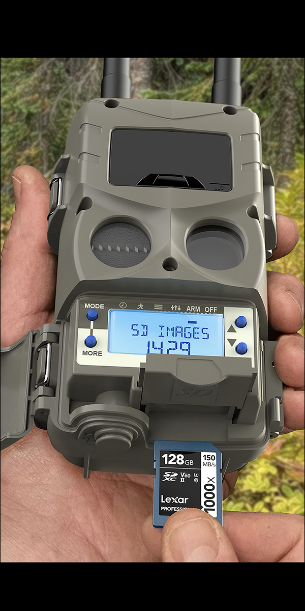 Cuddeback TRACKS LTE Trail Camera