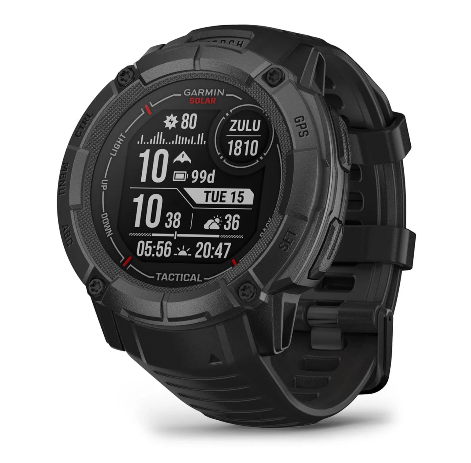 Garmin Instinct® 2X Solar - Tactical Edition Smartwatch