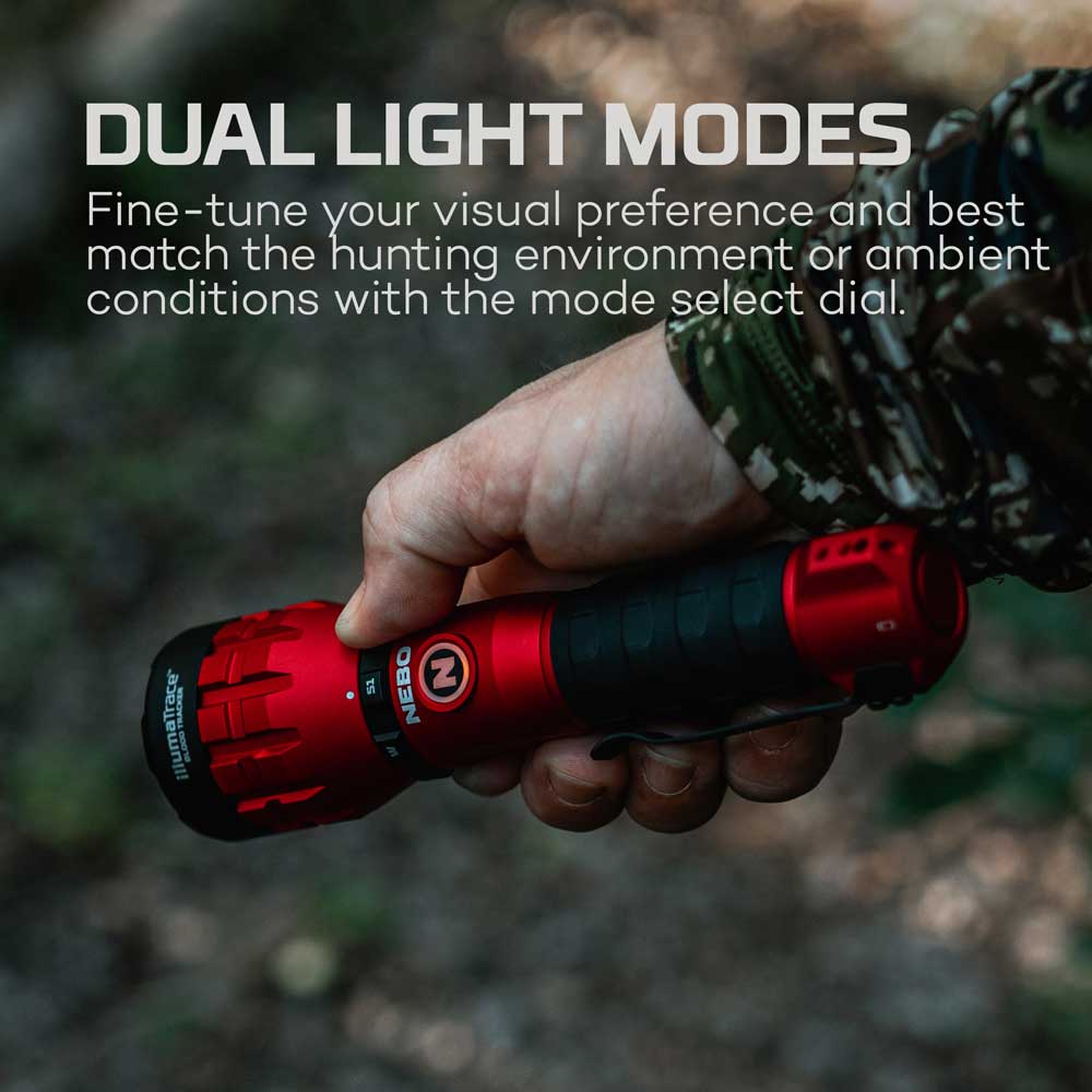 NEBO ILLUMATRACE™ BLOOD TRACKER Flashlight