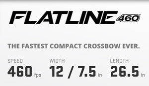 TenPoint Flatline 460  Crossbow Package | Carry Less. Hit Harder. Shoot Flatter