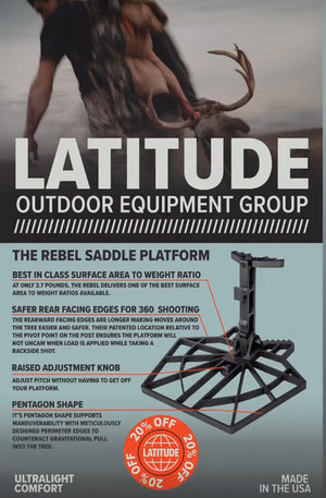 Latitude Rebel Speed Series Saddle Platform