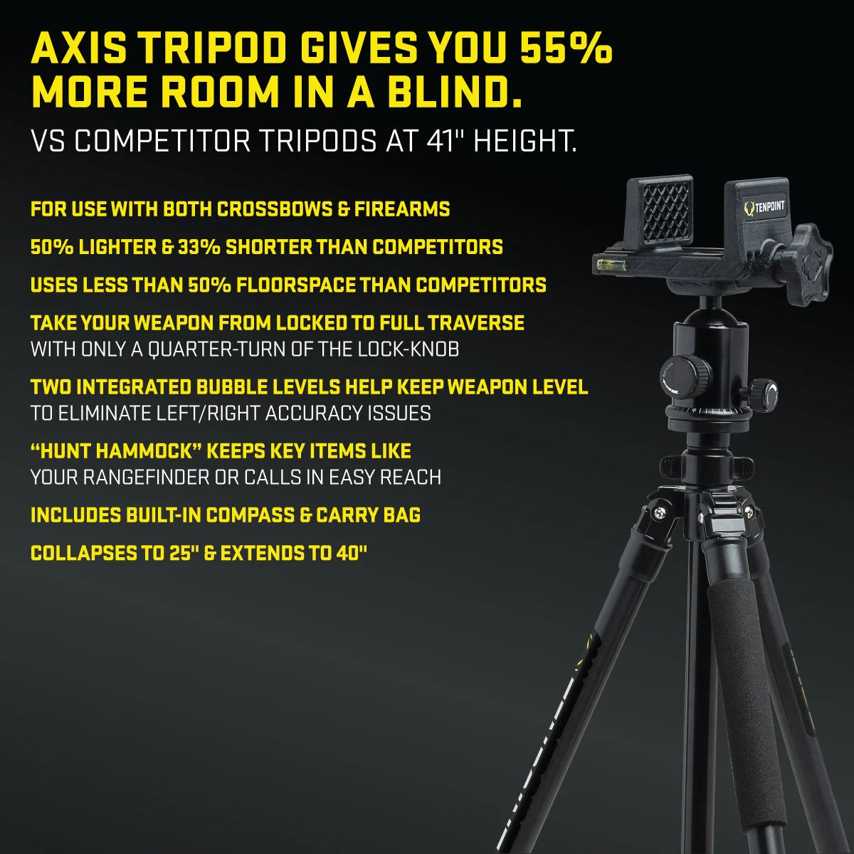 TenPoint Axis Crossbow Tripod