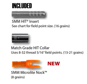 Easton 5.0 Match Grade Arrow Shafts