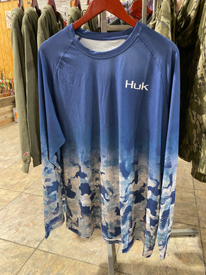 HUK Refraction Fish Fade Pursuit LS