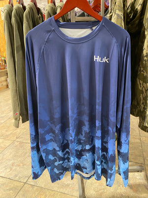 HUK Refraction Fish Fade Pursuit LS