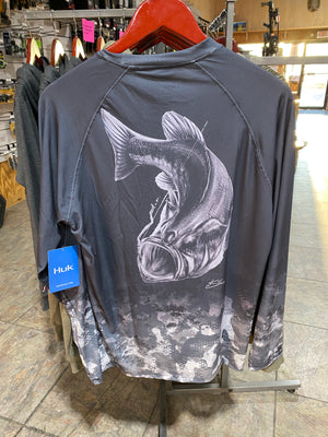 HUK Refraction Fish Fade Pursuit LS