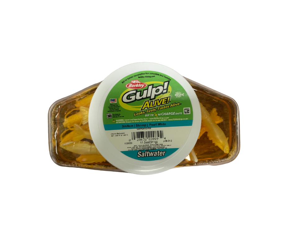 Berkley Gulp Alive 3" Shrimp-Small Bucket