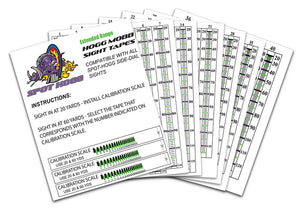 Spot Hogg Extended Range Sight Tapes