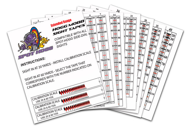 Spot Hogg Extended Range Sight Tapes