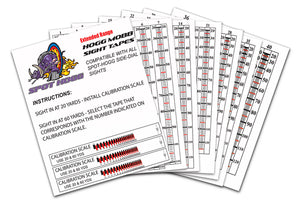 Spot Hogg Extended Range Sight Tapes