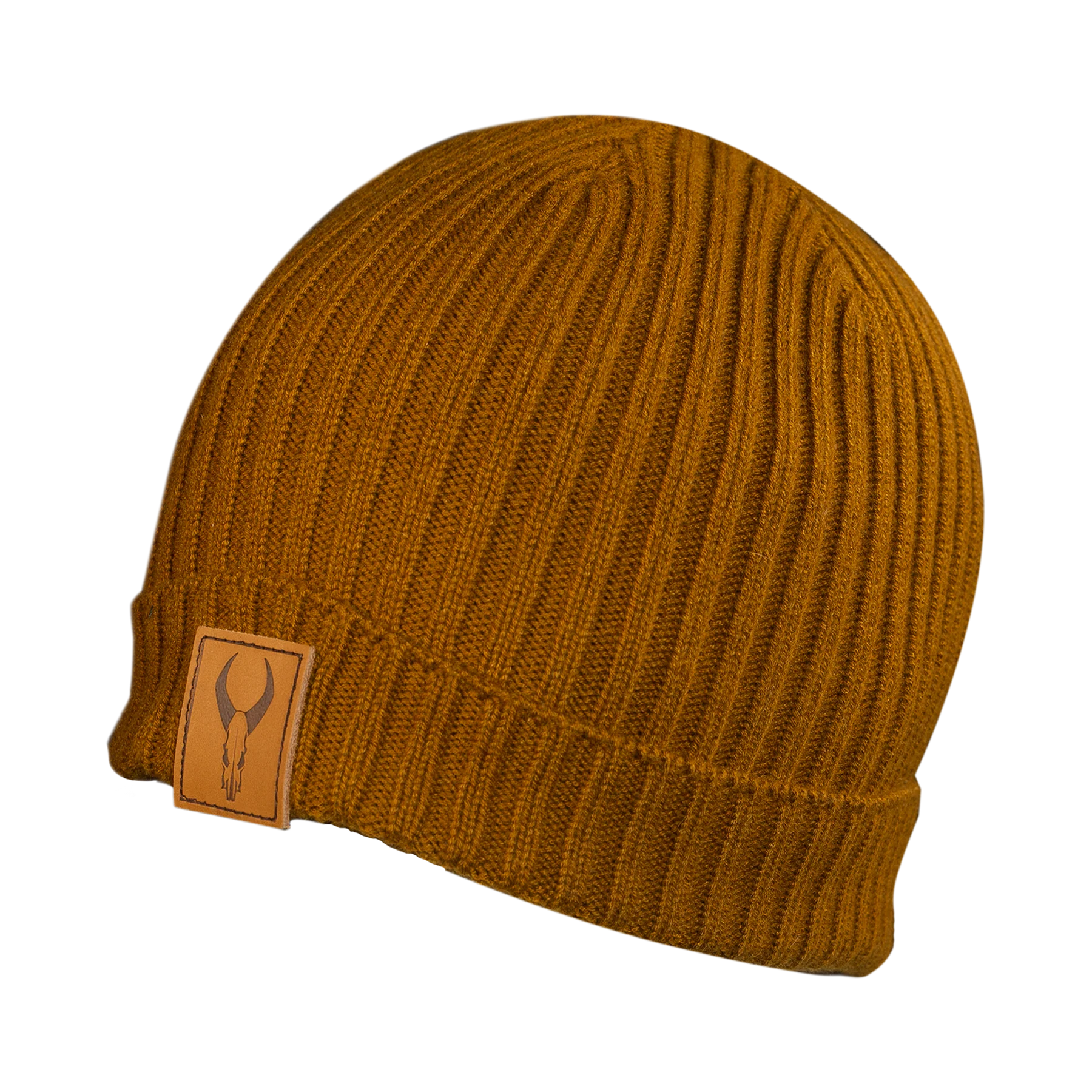 Badlands Leather Patch Beanie