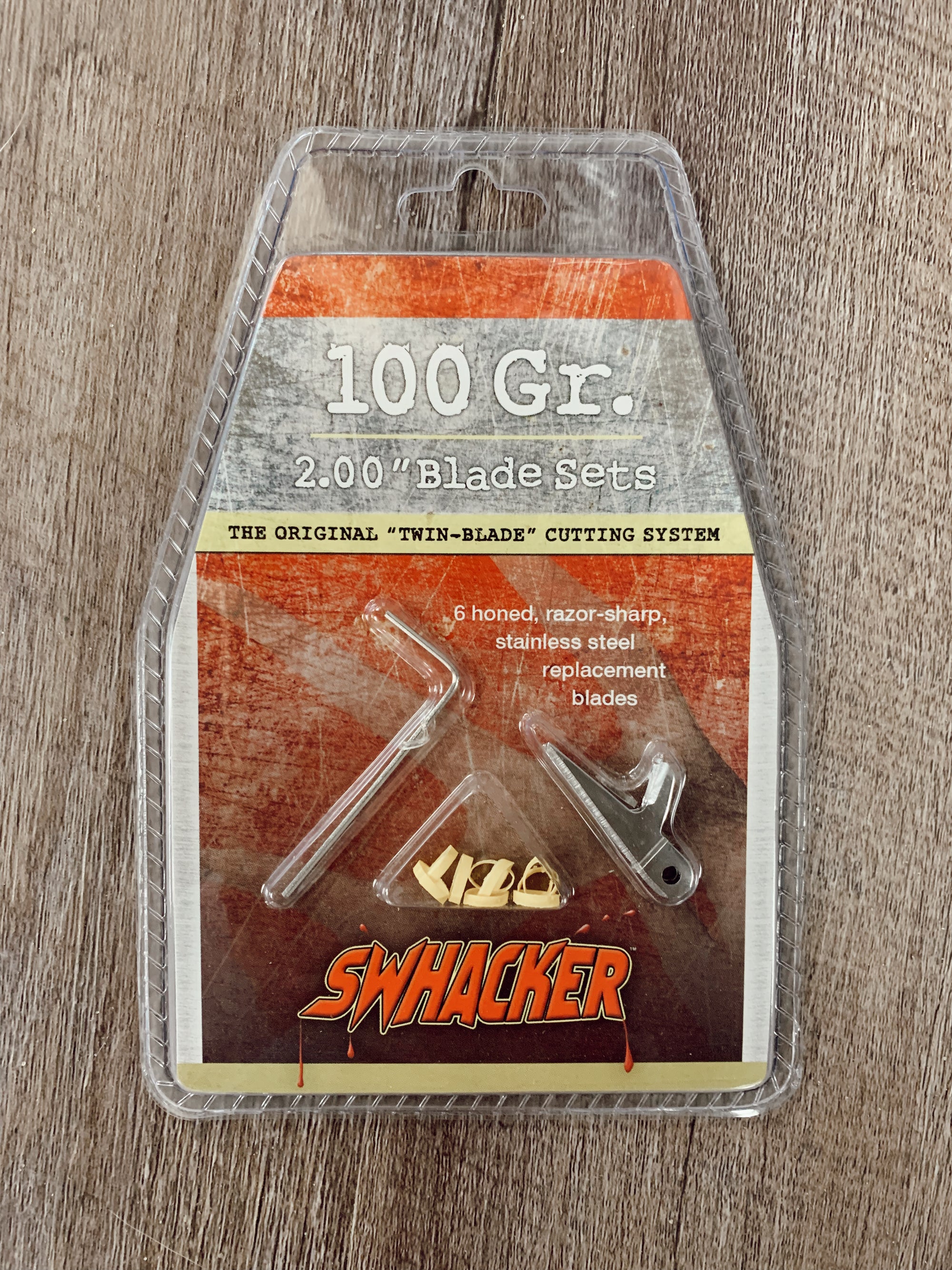 Swhacker 100gr Replacement Blades 2in