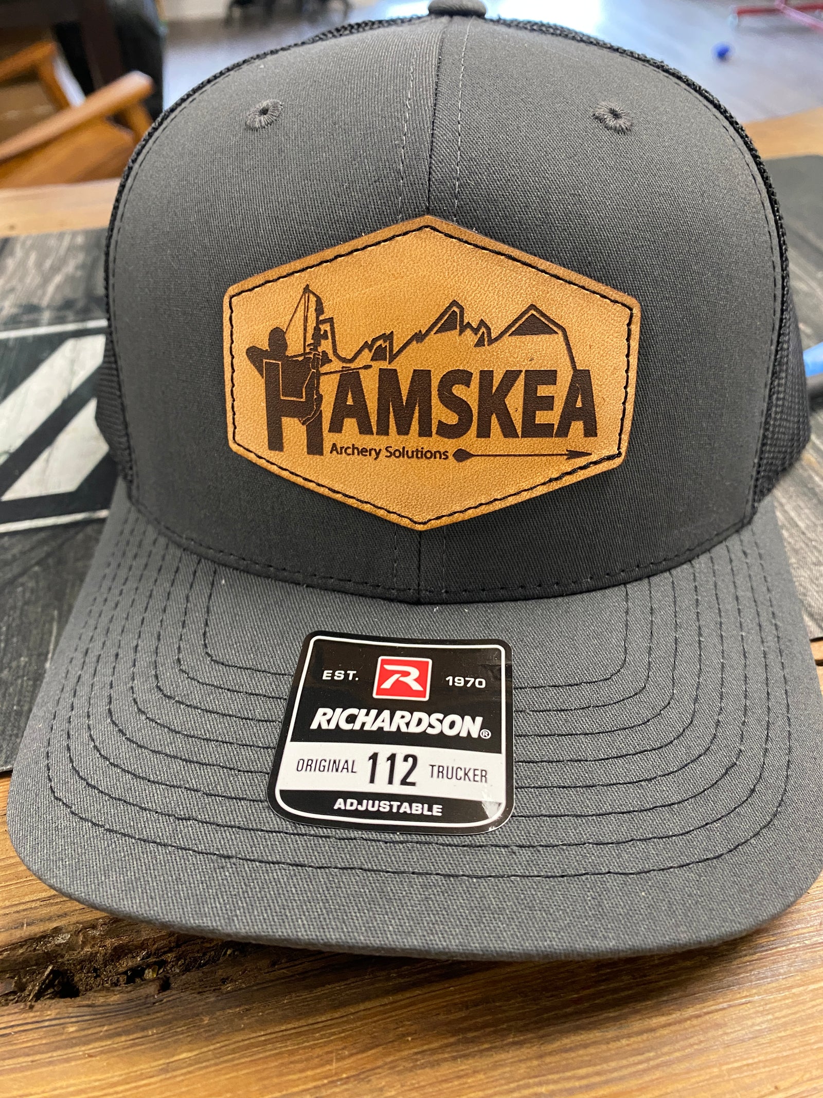 Hamskea Leather Patch Hat