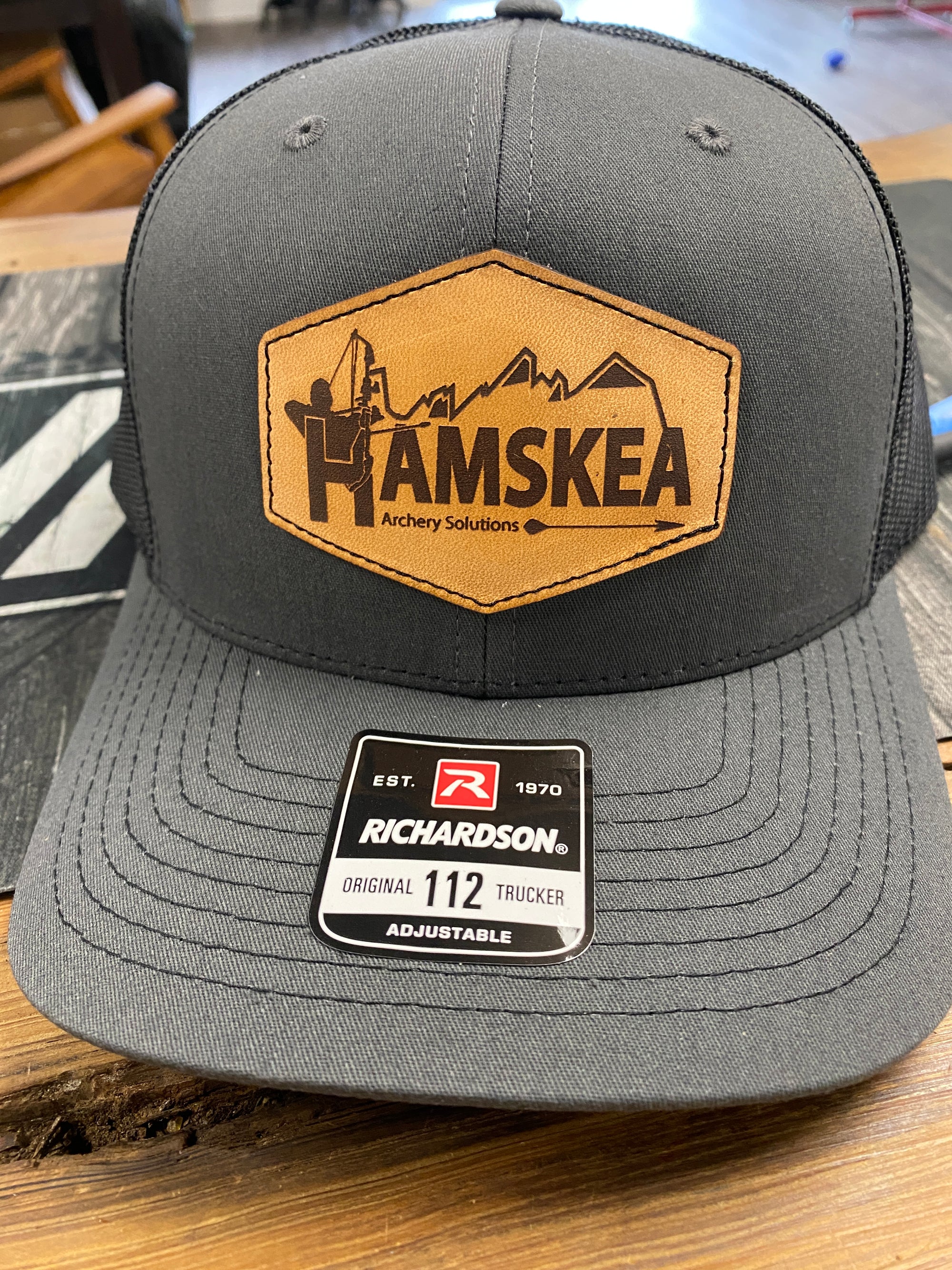 Hamskea Richardson 112 Split Leather Patch Hat