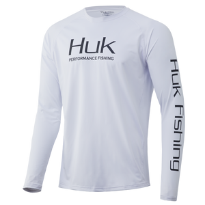 Men's Huk Vented Pursuit Long Sleeve T-Shirt 2XLarge Island Paradise