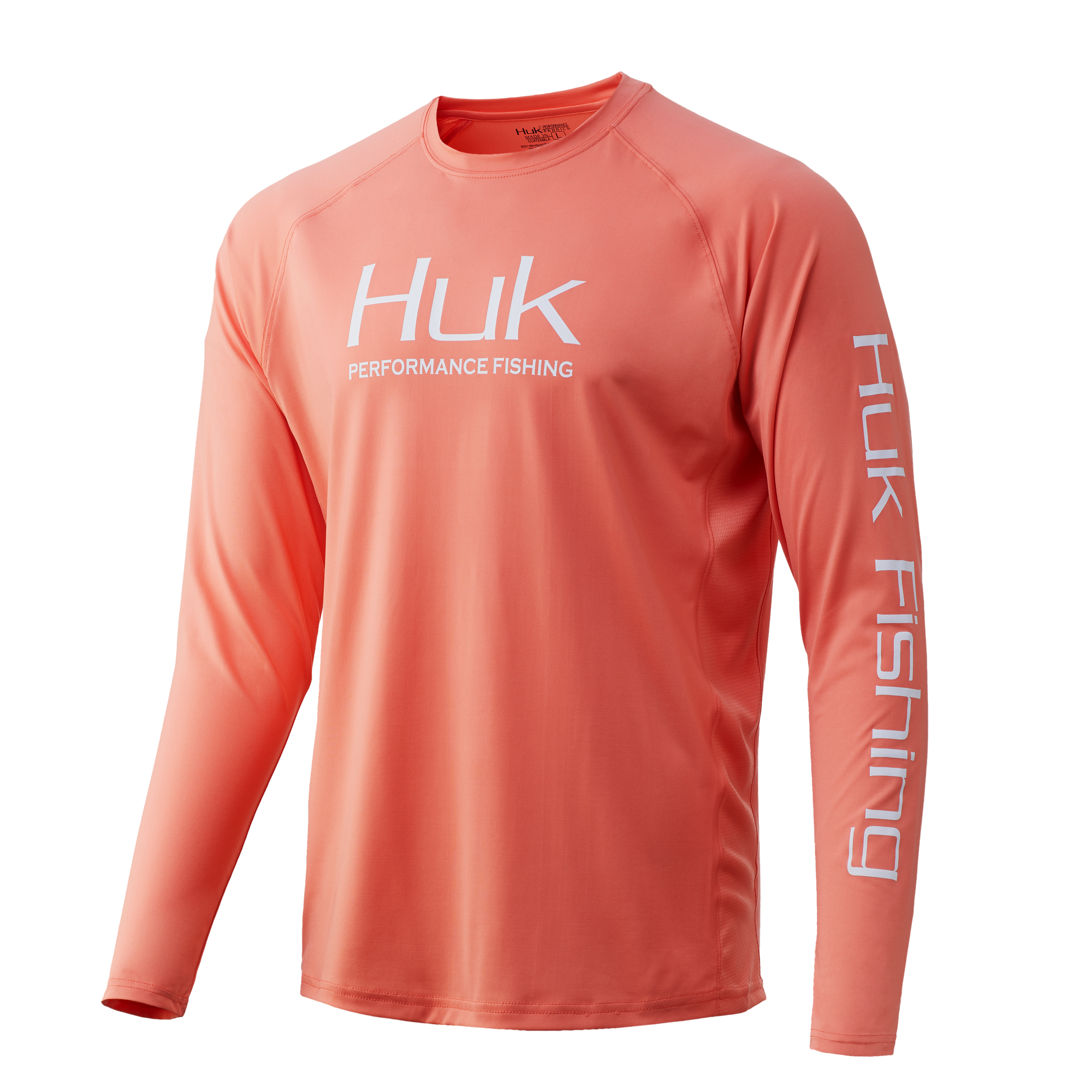 HUK Performance Fishing Vented Mossy Oak Fracture Pursuit L/S