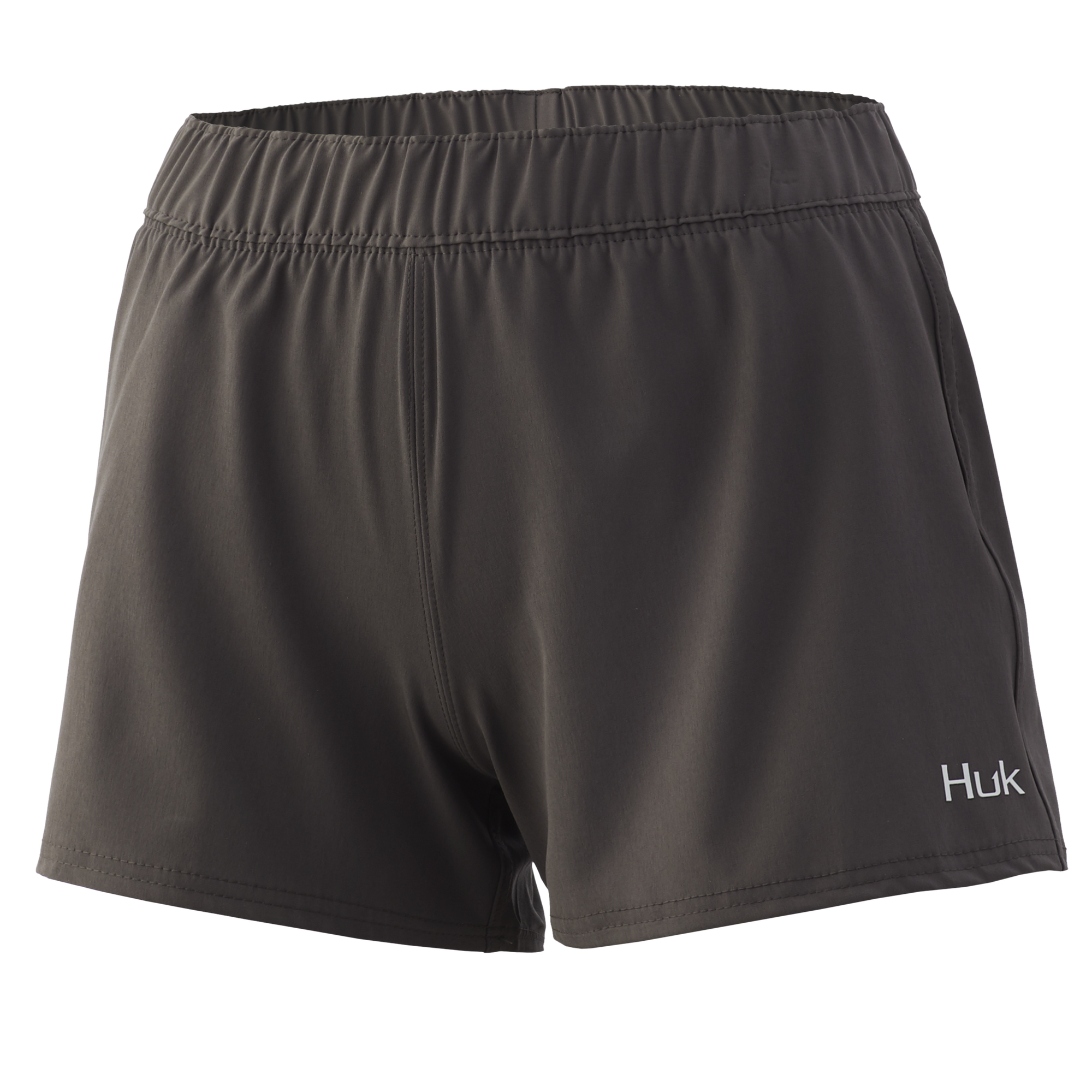 Huk Men's Capers Volley 5.5 Black Small Performance Fishing and Swim Shorts  