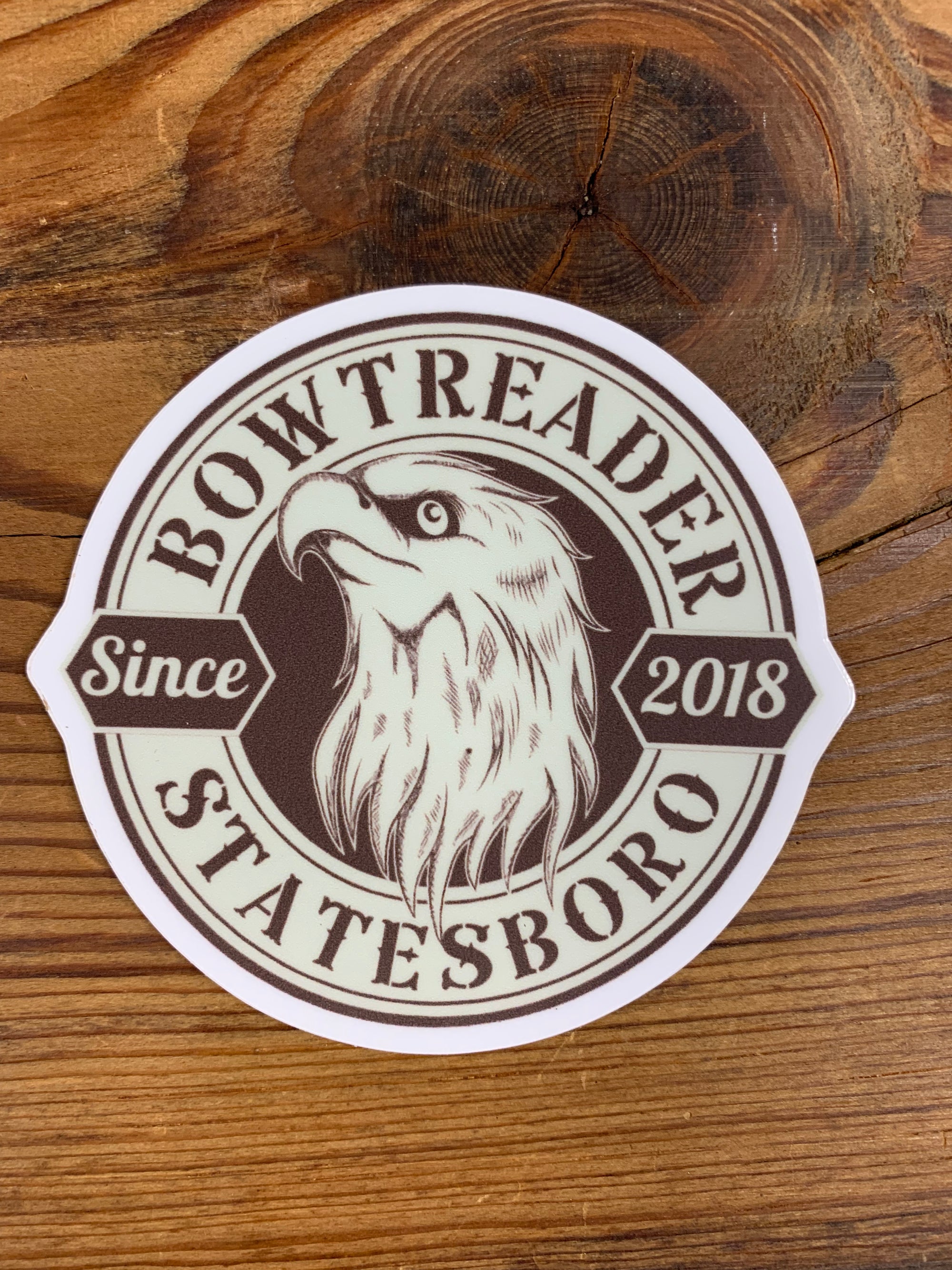 Bowtreader Eagle Sticker