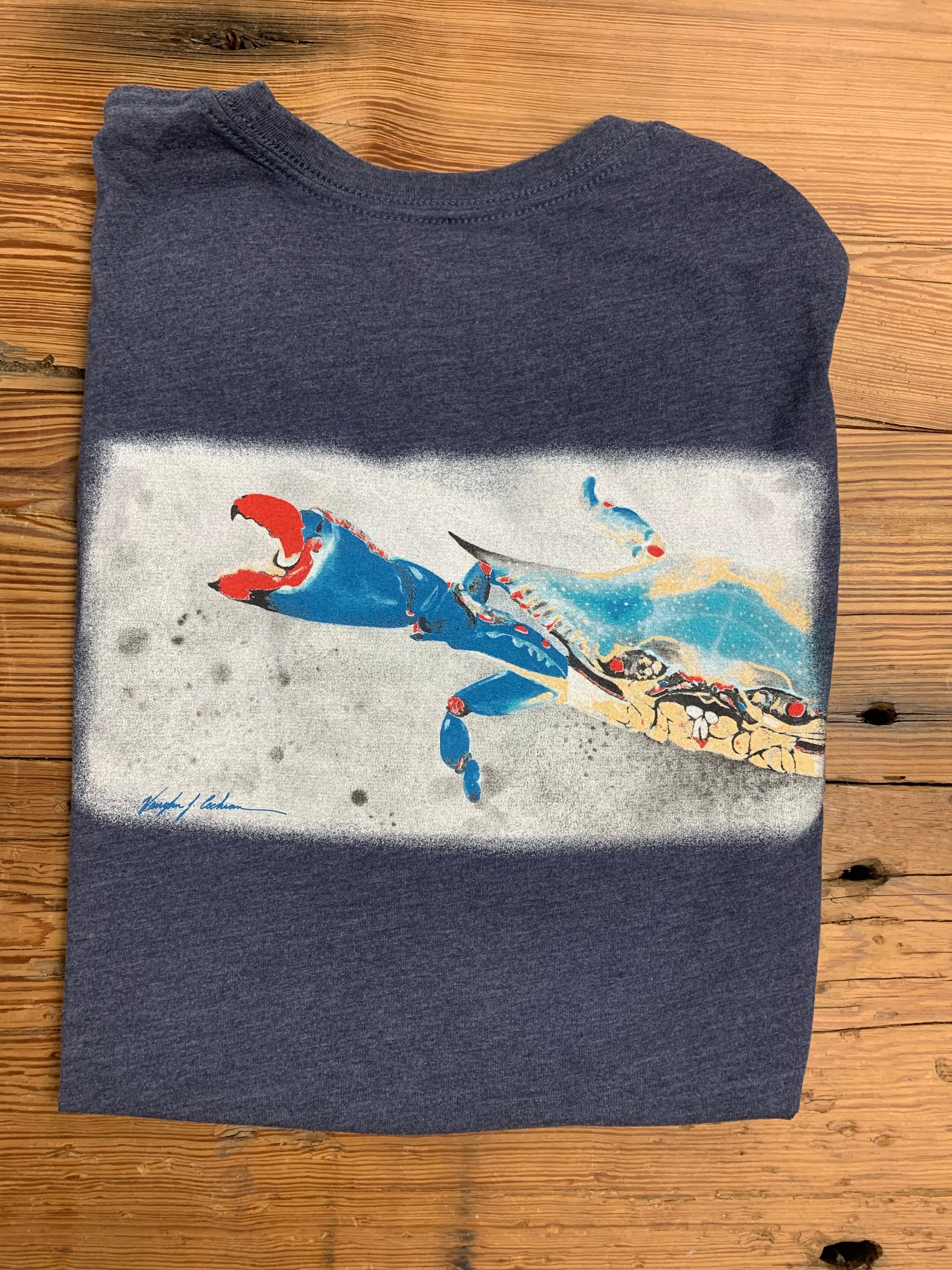 Huk VC Blue Crab Men’s T-Shirt