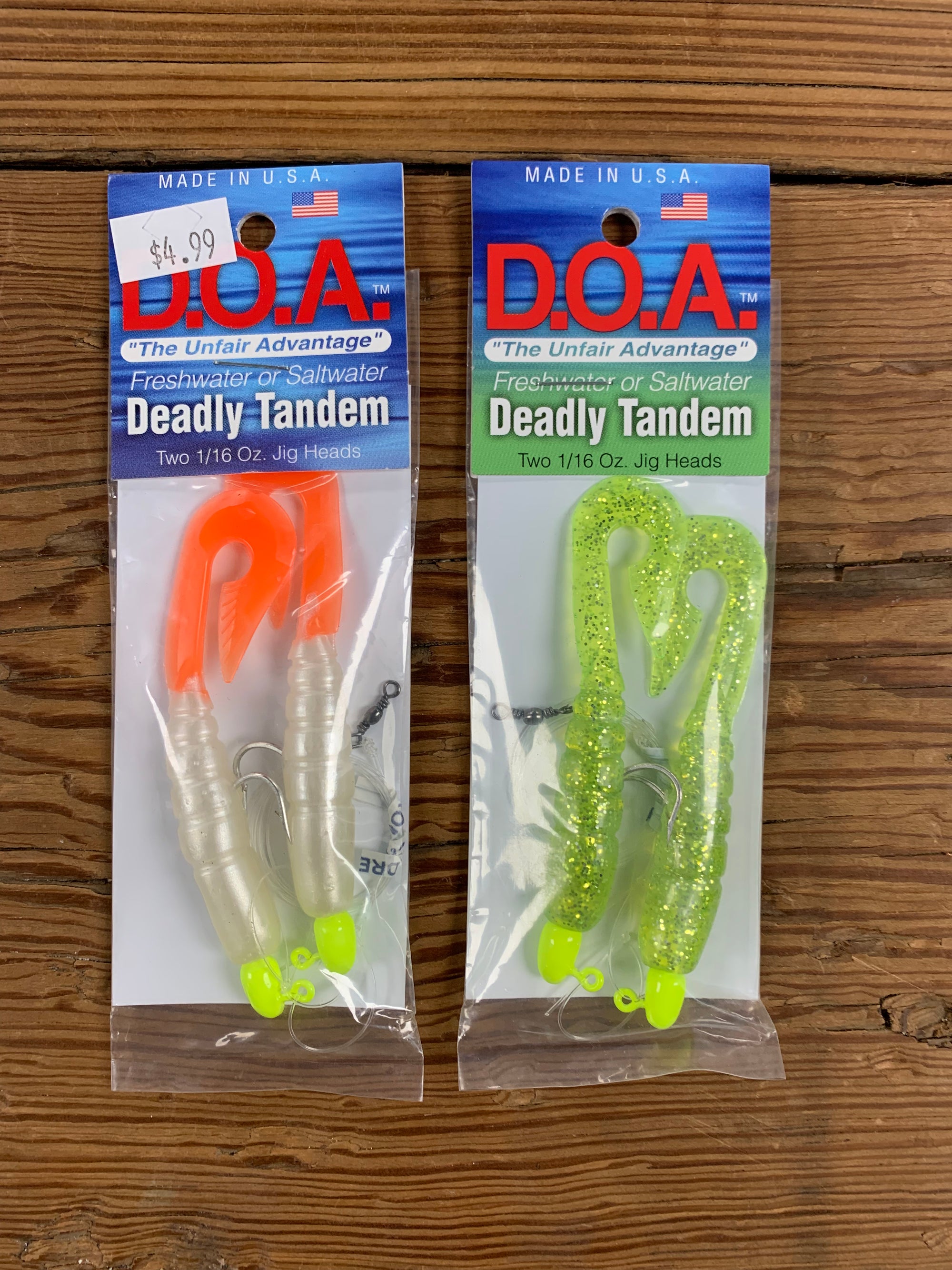 DOA Deadly Tandem Pearl | Fire Tail 1/16 oz 67331