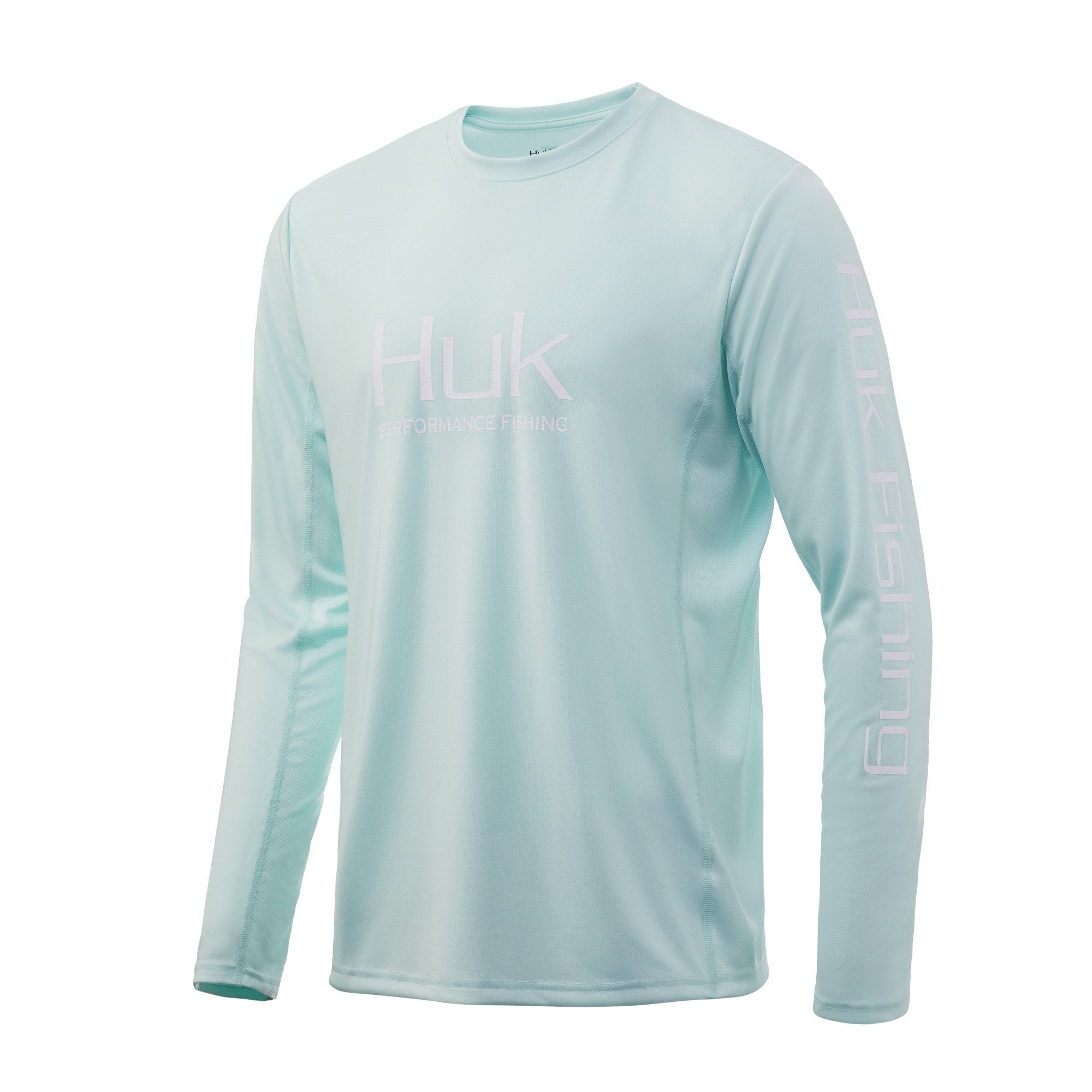 Huk Men's Icon x Long Sleeve Shirt - Carolina Blue - Small