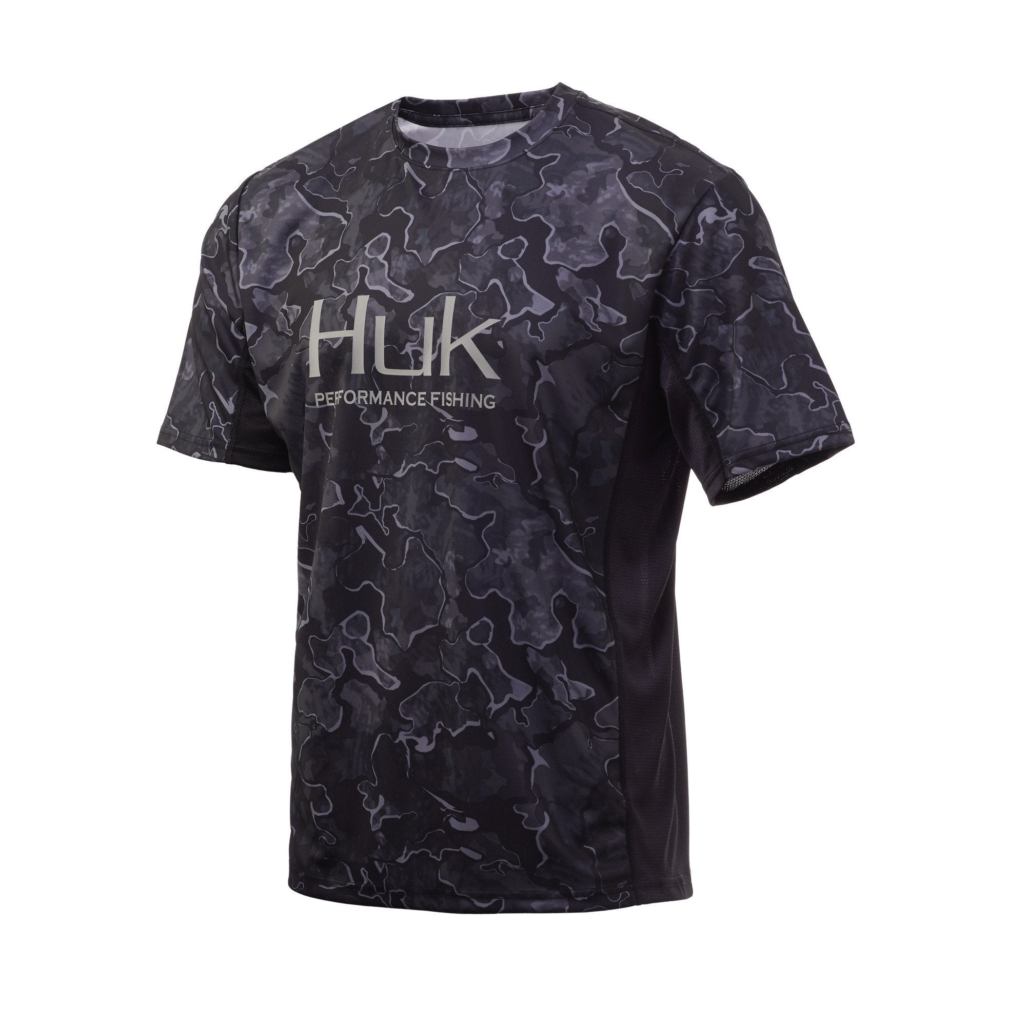 Huk Icon X Current Camo Short Sleeve - Bowtreader