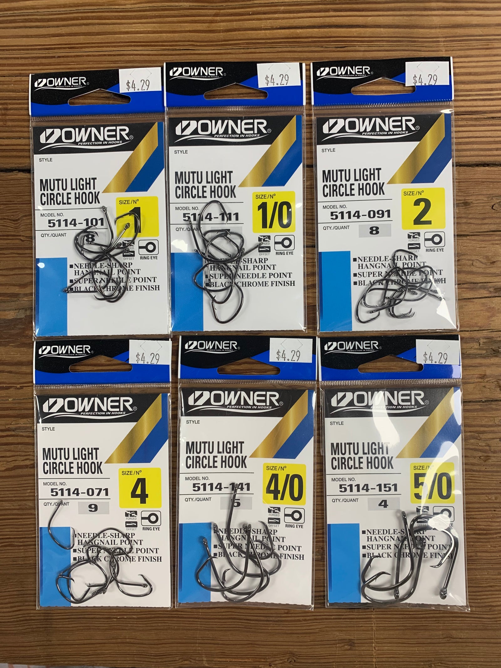 Owner Mutu Light Circle Hook