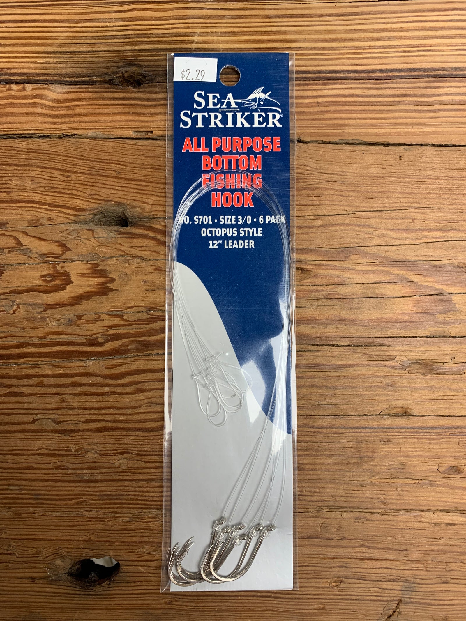 Sea Striker Snelled Octopus Hooks