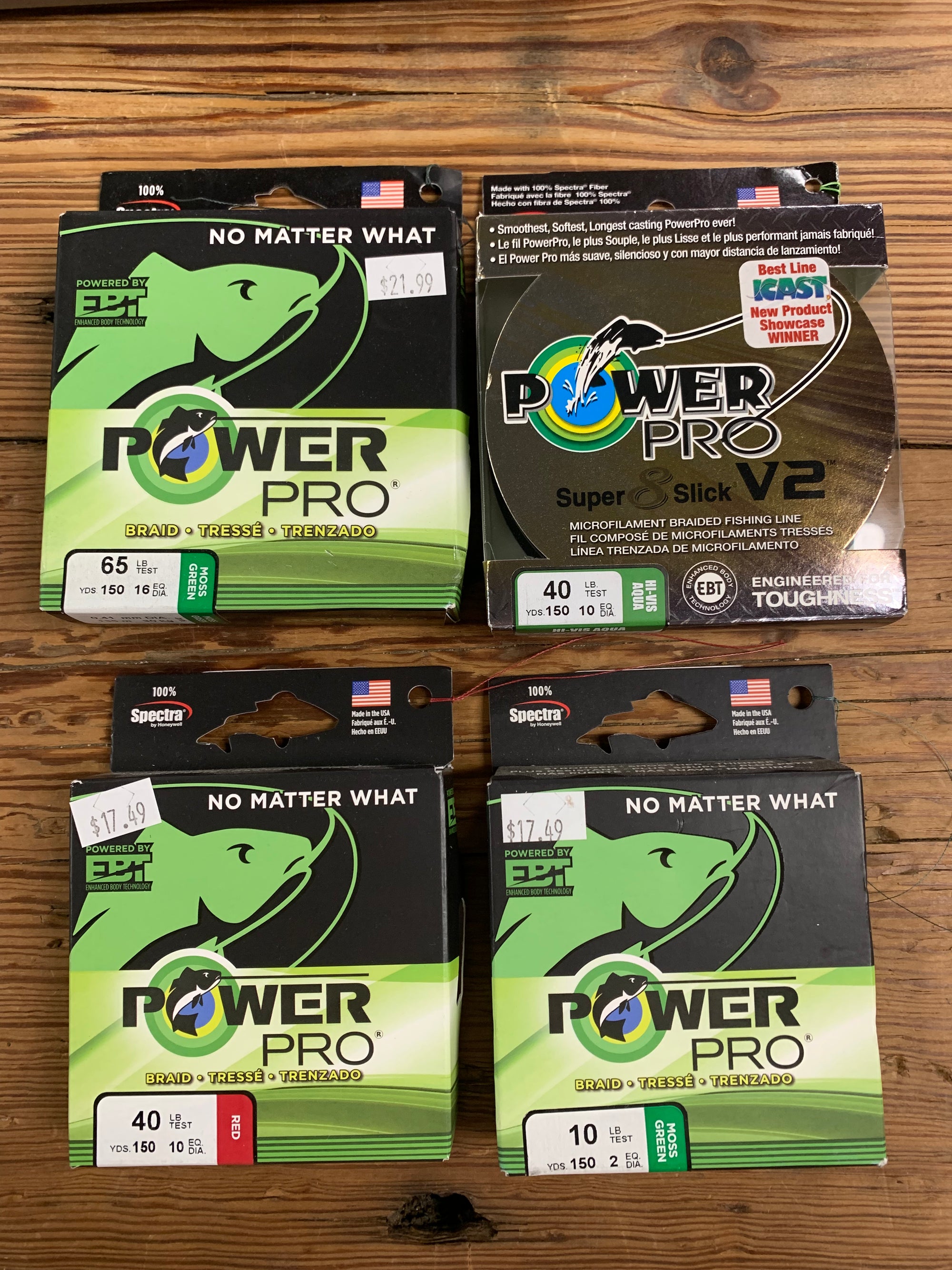 Power Pro Super Slick V2 Moss Green / 65lb